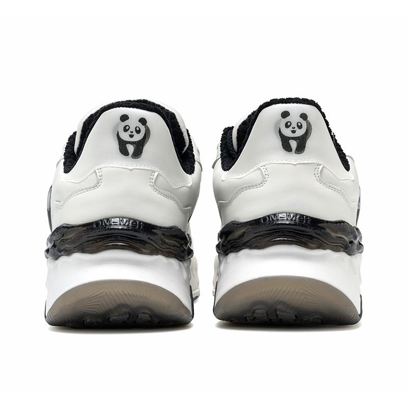 ONEMIX Panda Breathable Shock-absorbing Casual Board Shoes Men Board Shoes Soft Comfortable Autumn Skateboard Sports Shoes