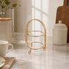 Metal Pastry Display Stand with Circular Tiers Decorative Cake