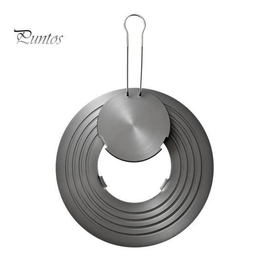 

Рассеиватель тепла для газовой плиты с подвесной ручкой Съемная пластина теплопередачи для медленного приготовления тушеных блюд на сковороде Нескользящая металлическая пластина для медленного приготовления пищи для равномерного нагрева серый