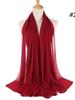 70*180cm bubble chiffon muslim headscarf for women solid color hijab scarf shawls and wraps hijab femme musulman kopftuch