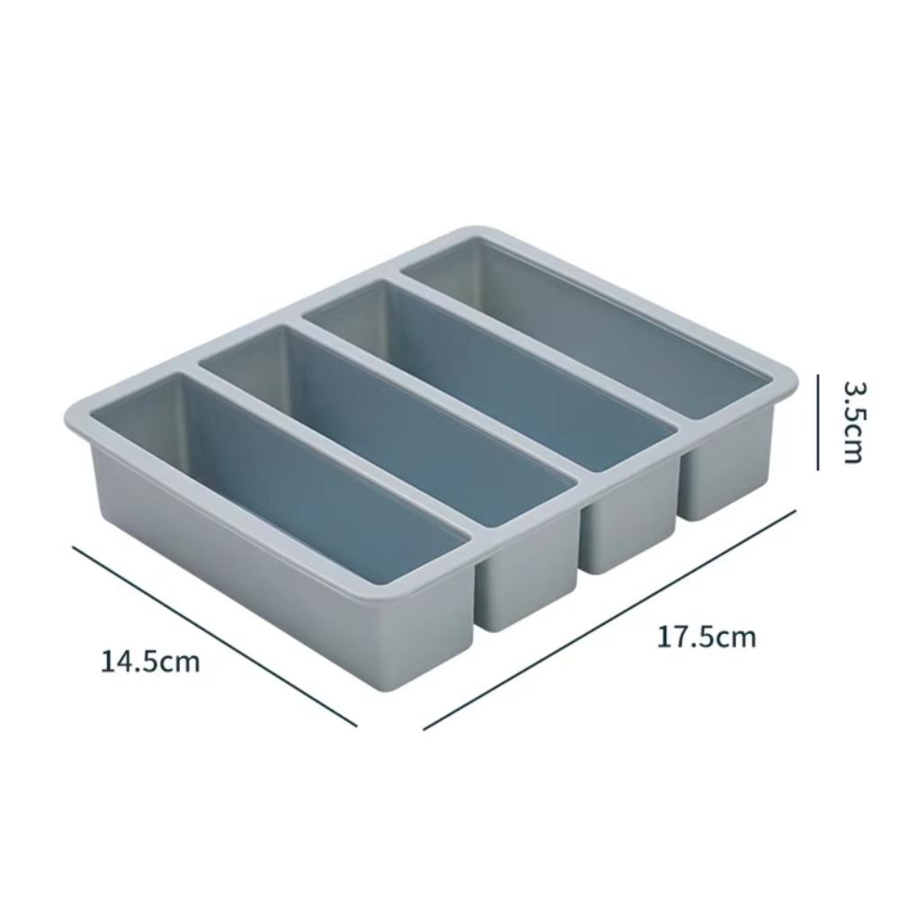 Silicone Ice Mold with Lid Food Sauce Storage New Food Freezing Molds
