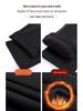 High-Waisted Winter Pants for Elderly Women - Loose, Thick, Velvet-Lined, Casual Long Style