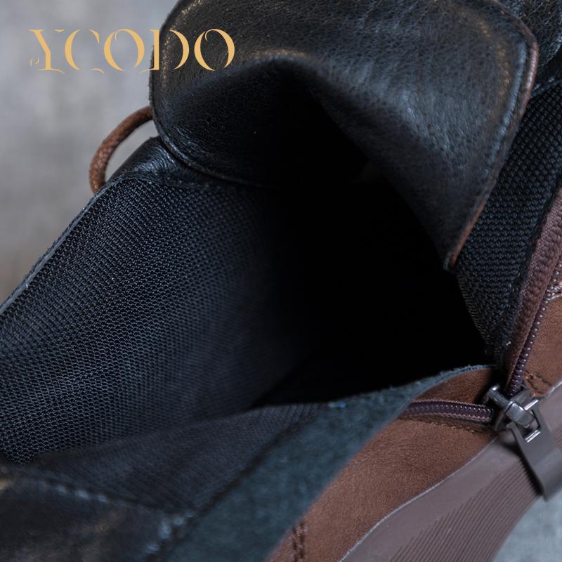 Cizme din piele naturala fete de toamna si iarna, cizme din piele studenta, cizme de dama