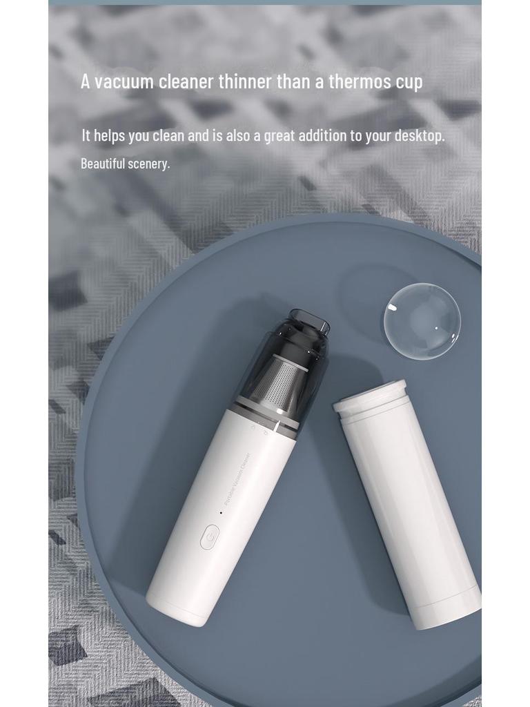 Aspirator portabil wireless pentru mașină și casă, cu funcție dublă de aspirare și suflare puternică