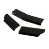 5Pcs Front Bumper Spoiler Splitter 110 to 140cm   Car Lip Body Kit for Modification