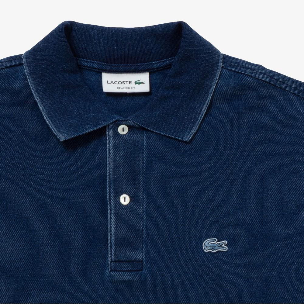 [Lacoste] Men's JP Indigo Short-Sleeved Polo Shirt PH9428-56G2GF