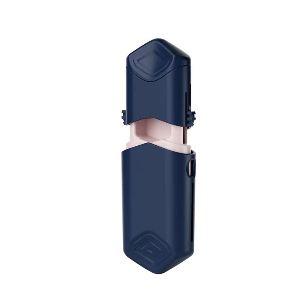 

Pull-Out Portable Pill Cutter Telescopic Design Medicine Divider Tablet Crusher Medicine Organizer синий
