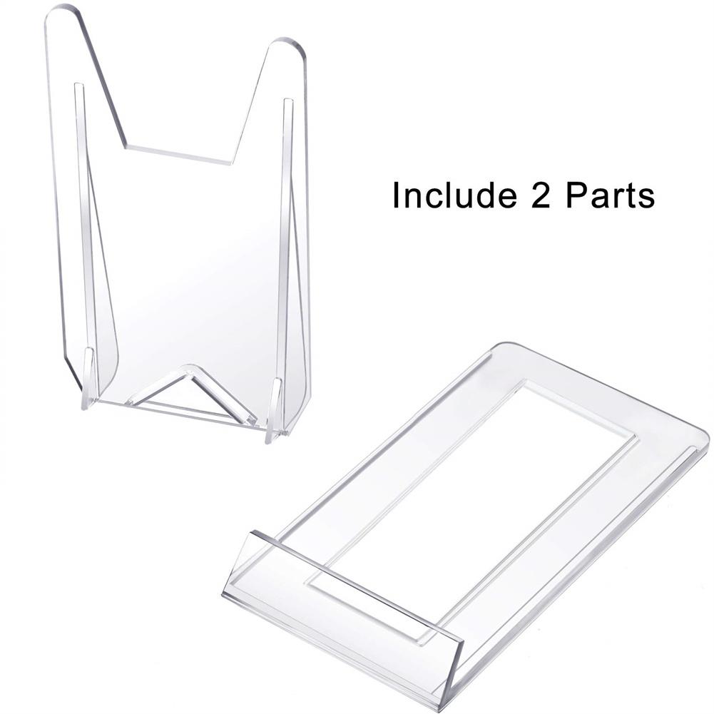 Display Stand 2pcs 6*11.5*11cm Accessories Acrylic Plaque
