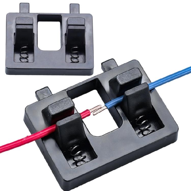 Miniature Welding Assistant Tool With Secure Spring Lock And Hollow Design For Safe Usage Welding Wire Fixture Tool