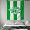 Atlético Nacional Wall Tapestry Aesthetic Wall Hanging Printed Fabric Blanket Decorative Tapestries for Bedroom Living Room Home Decor