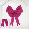 30/50/75Cm Big Bow Birthday Wedding Christmas Party Wall Background Decor Bow Make Kit Diy Bow Knot Handmade Material