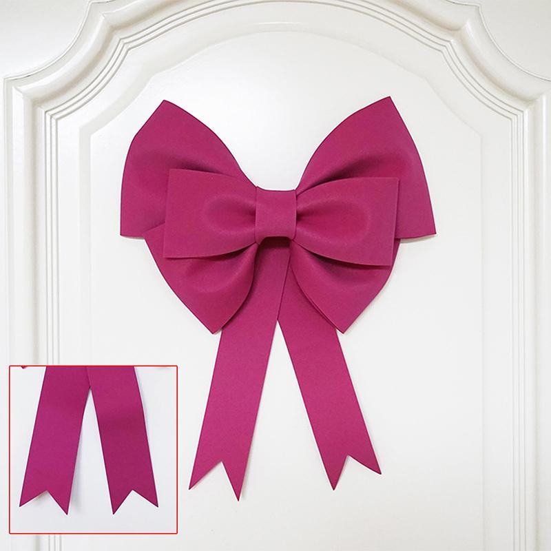 30/50/75Cm Big Bow Birthday Wedding Christmas Party Wall Background Decor Bow Make Kit Diy Bow Knot Handmade Material