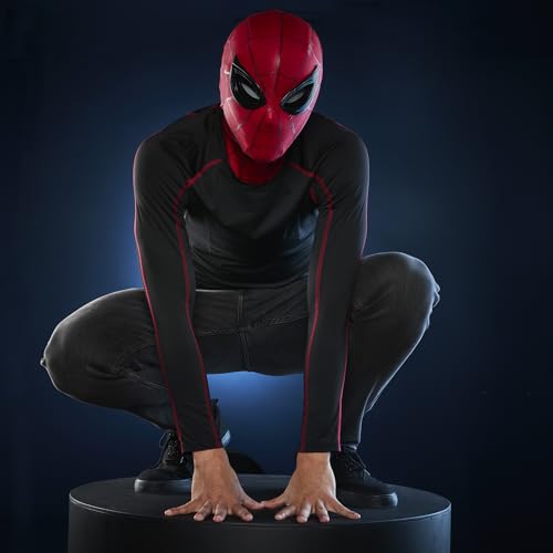 Hasbro Marvel Legends Serie „Spider-Man“: "Homecoming" Gesichtswechselnde Elektronische Maske, Premium Interaktive Rollenspielausrüstung (Erwachsene) G0633 Authentisch