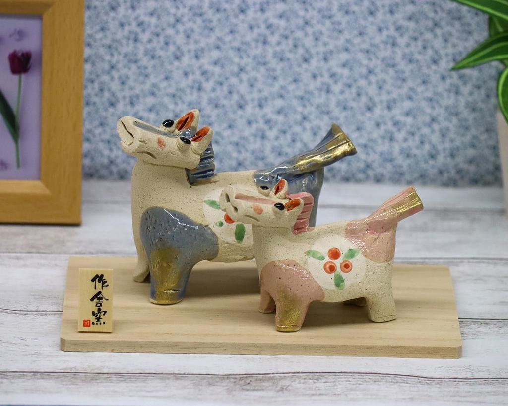 Craftsman House 2026 Zodiac Year of the Horse Horse Tatara Decoration and (Reiwa 8) (Parent Child)