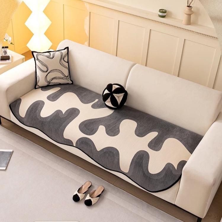1pc.Modern Style Sofa Cushion, Irregular Shape,furniture Protector, Suitable for Bedroom and Living Room, Home Decoration Matching with Living Room