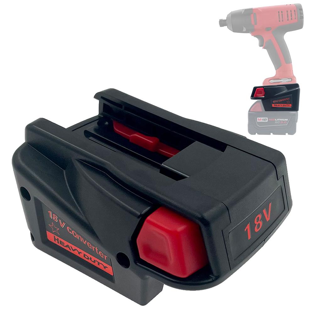 Battery Converter Adapter for Milwaukee M1818V to V18 Li-ion Battery