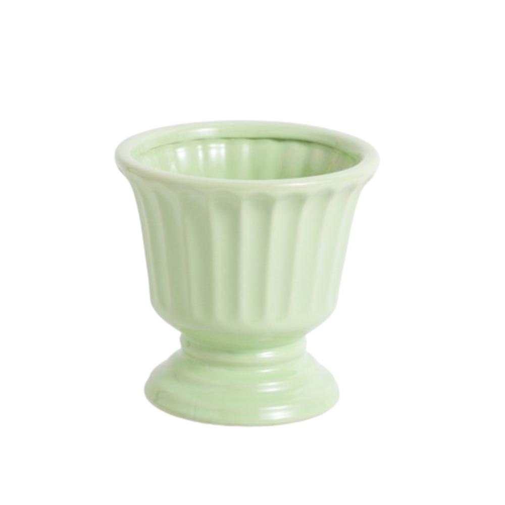 Nordic Ceramic Vase Roman Column Garden Planter Flower Arrangement Utensils  Desktop Decor