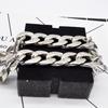 Accessories Punk Mixed Color Thick Chain Women'S Simple Hip Hop Single Layer Bracelet Short Versatile Bn752