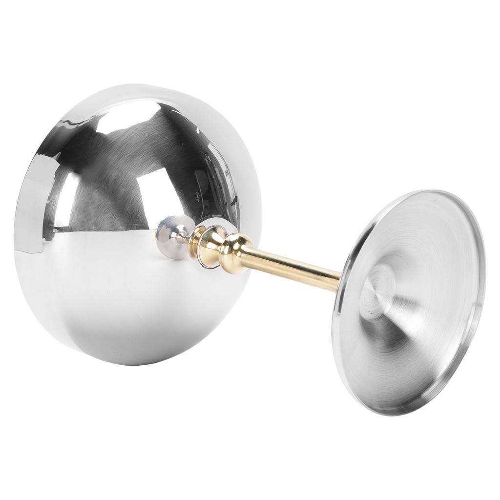 Ice Cream Serving Cup Stainless Steel Footed Ice Cream Cup for Dessert Fruit Salad Pudding B