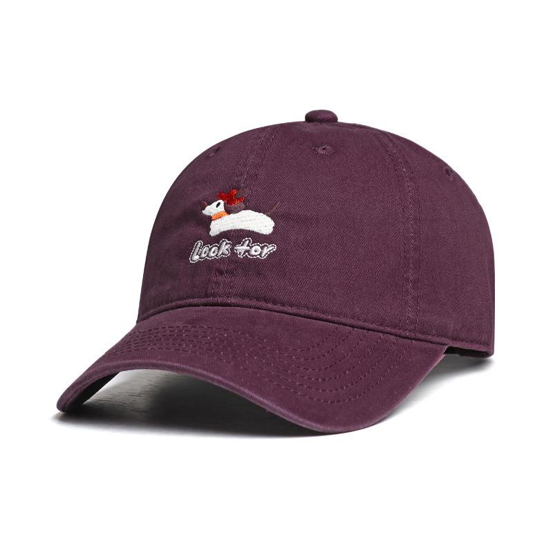 Cute Niche Design Puppy Baseball Cap Children'S Sunshade Leisure Increase And Deepen Large Brim Cap