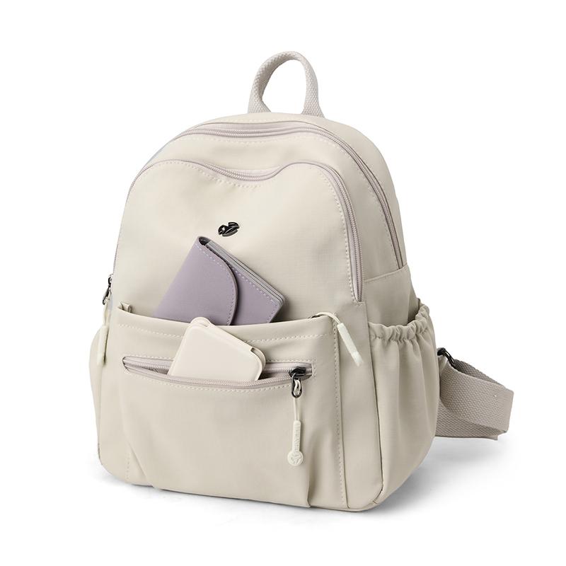 Lightweight Student School Bag Women's Commuter Backpack Water-Repellent Nylon Travel Backpack