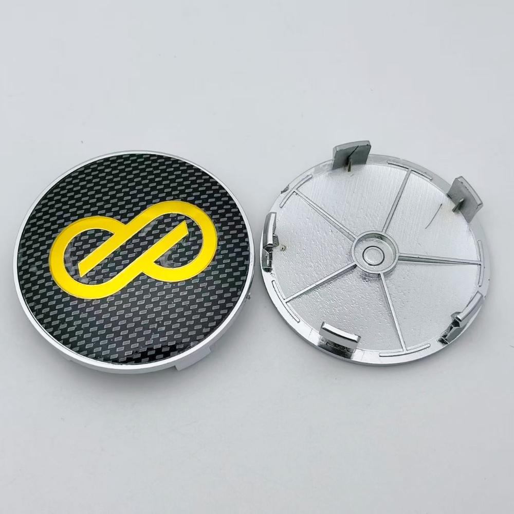 

4pcs 68MM ( 63MM I.D ) Car Wheel Center Caps with ENKEI Logo Emblem Car Accessories for Wheels Hub Hubcaps Auto Rim Center Cover ENKEI Badge&4pcs Wheel Cap
