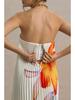 2026 Strapless Pleated Long Dress - Women's European & American Style