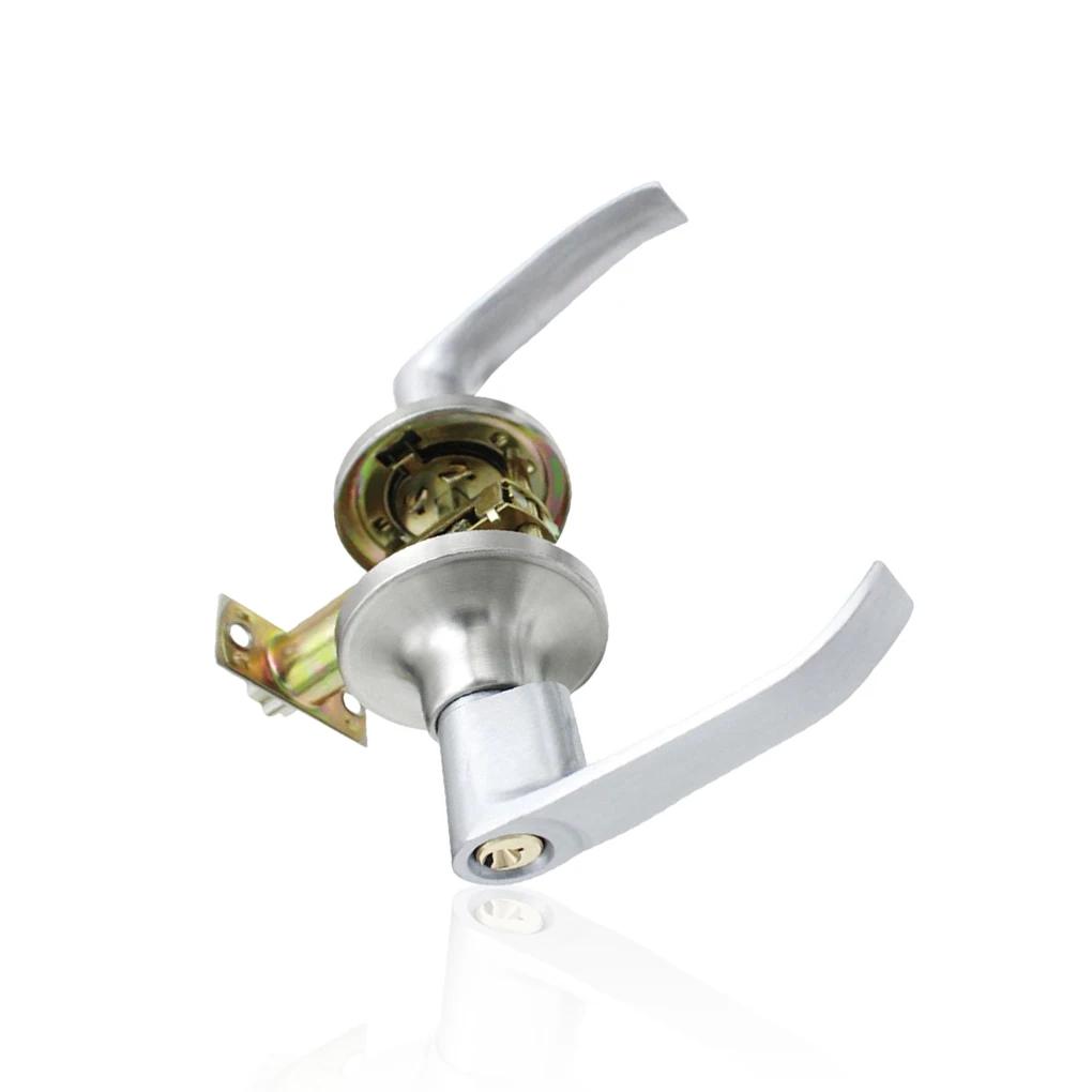 

Door Handle Lock Round Entry Security Privacy Sliding Front Doors Entrance Keyed Locks for Bedroom Living Room Household