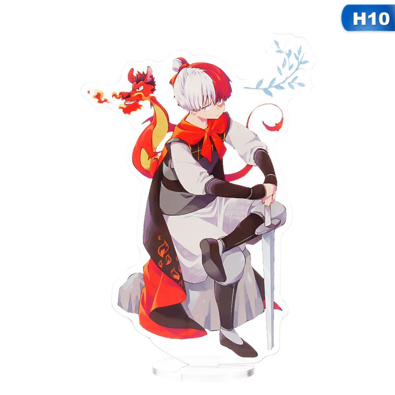 

Аниме My Boku No Hero Academia Midoriya Izuku Todoroki Shoto Косплей Акриловая подставка Декор стола H10
