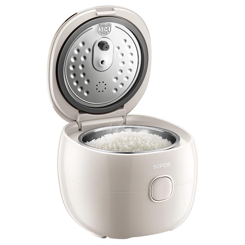 Supor 2L 316L Stainless Steel Multi-function Rice Cooker CN Plug (adapter Included)