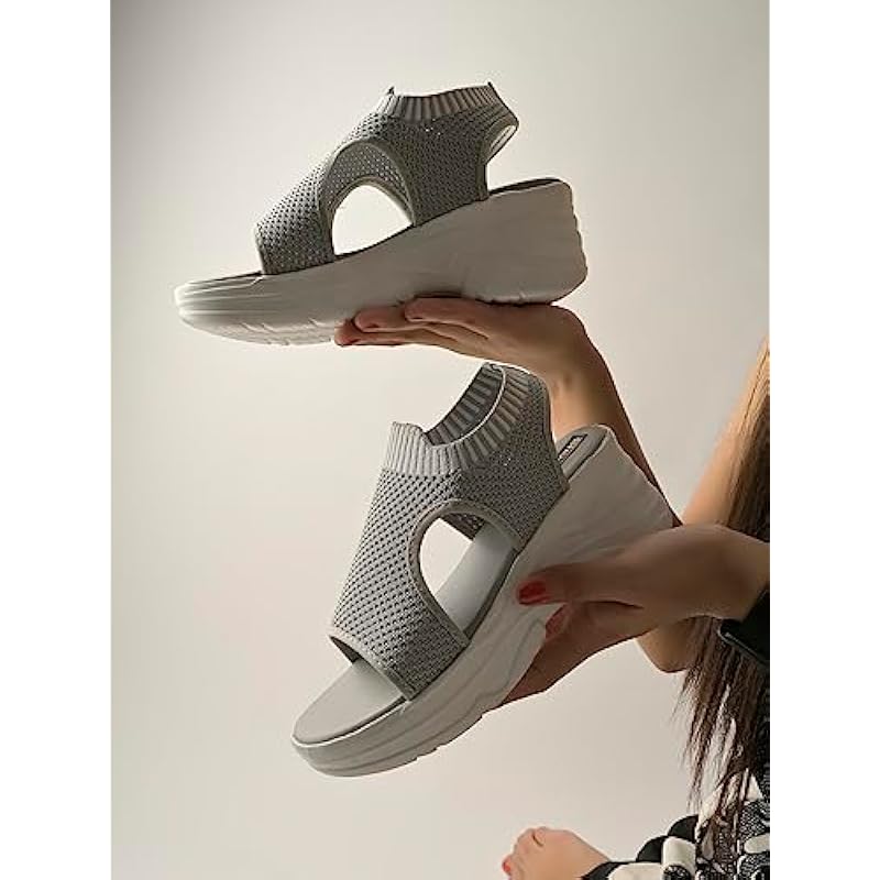 Shoetopia Girls War Grey Sandal - 7 Uk (Girls-War-Grey) 7 UK серый