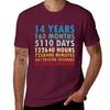 14 Years Of Being Awesome Gifts 14 Years Old 14 Birthday Retro Anniversary T-Shirt cute clothes t shirts for men