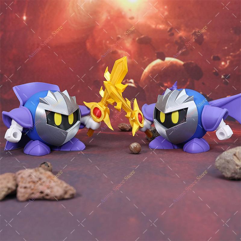 Star Kirby Figure Morpho Knight Morpho Kirby Battle Collectible Model Toys 3D Printed Galacta Knight Meta Knight Action Figures