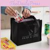 Modern Minimalist Insulated Food Carrier With Thick Aluminum Foil For Travel