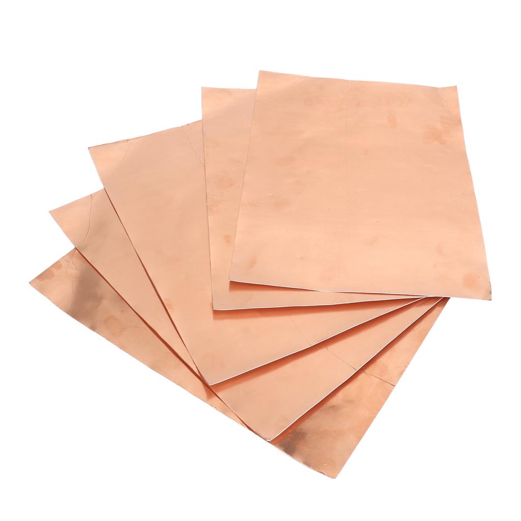 5ks list měděné fólie Jednostranný vodivý stínící papír Elektromagnetická izolace