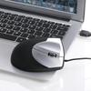 Vertical Wired Mouse Ergonomic Optical 3 Key Gaming Office Mouse for PC  Laptop Black