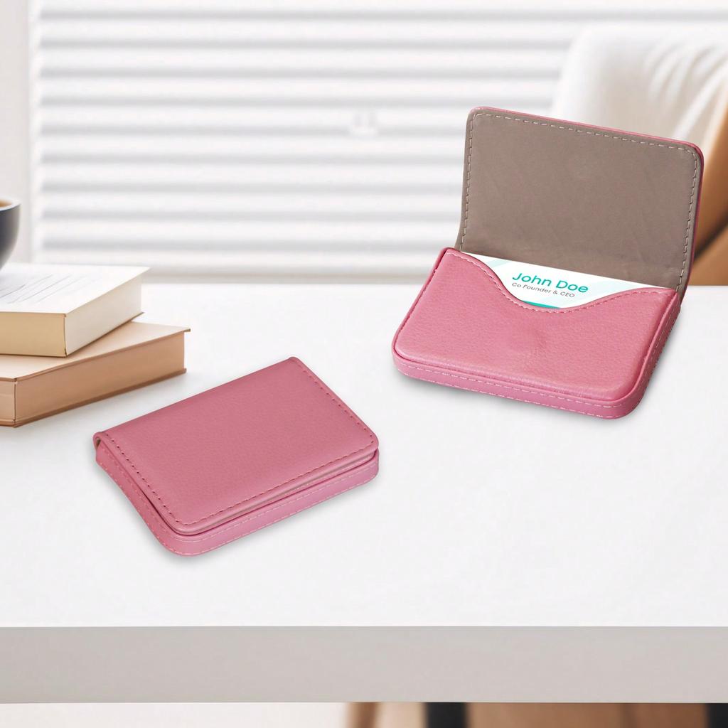 Textured Magnetic Suitable For Carrying Cards Cards ID Cards And Notes Valentine Day Card Holder Card Holder Wallet Business Card