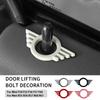 For Mini Cooper S JCW F54 F55 F56 F60 R55 R56 R60 Countryman Metal Car Door Lock Pin Wing Emblem Badge Decal Pwaxk99