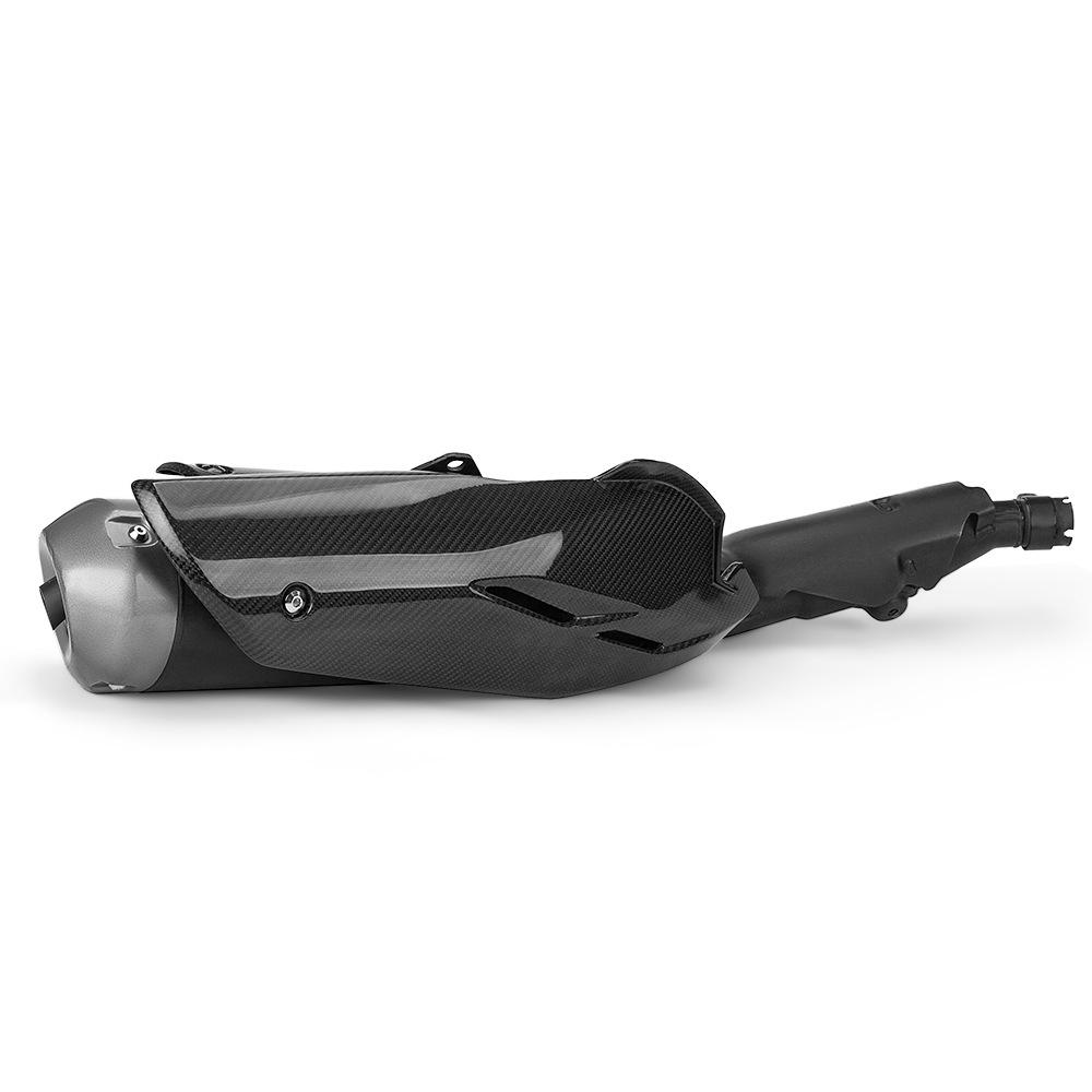 CRF300L Motorcycle Exhaust Heat Shield - Carbon Fiber Anti-Scald Protective Cover