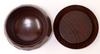 Wooden rice bowl with lacquered finish medium size x (with lid), [approx. 11.2 H7.5cm] Rice Bowl