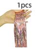 2Pack 2X1M Glitter Party Backdrop Metallic Foil Tinsel Fringe Curtain Birthday Wedding Bachelorette Decoration Adult Anniversary