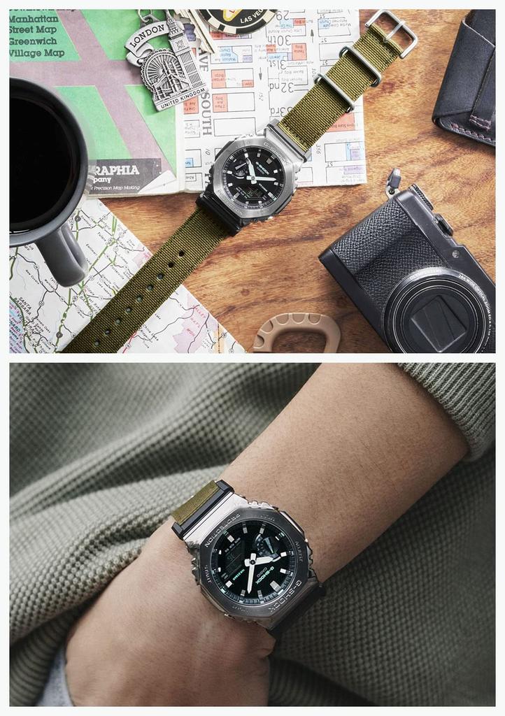 Watch Web Limited Metal Covered Green [Casio] G-Shock [] GM-2100CB-3AJF Pánské