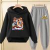 Hot Game Subway Surfers Spring Autumn Fashion Pullover Tracksuit 3-12 Years Boys and Girls Letter Print 2pcs Hoodie+Pants