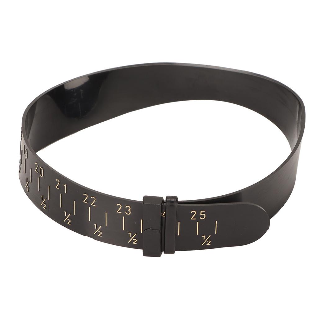 Bracelet Sizer Gauge 15?25cm Dual Scale Wrist Belt Measure Plastic Measuring Tool