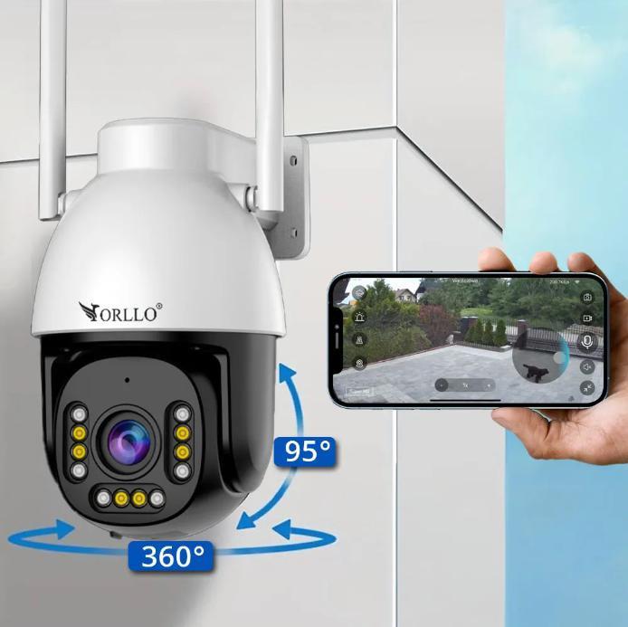 Kamera IP Orllo zewnętrzna obrotowa zoom x10 4MPx ORLLO Z9 ULTRA