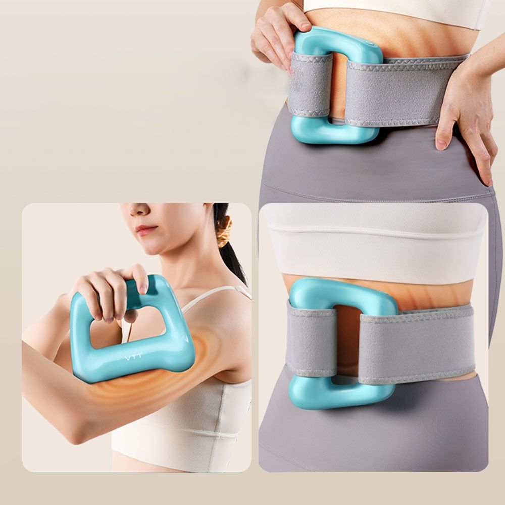 With Belt Electric Fascia Ring USB Charging Rotating Massage Belt  for Body Massage Tools