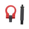 For Toyota GR Supra MK5 A90 2019-2024 Aluminum Alloy Red Car Forward Trailer Hook Tow Ring Bumper Tow Hook Trim Car Accessories