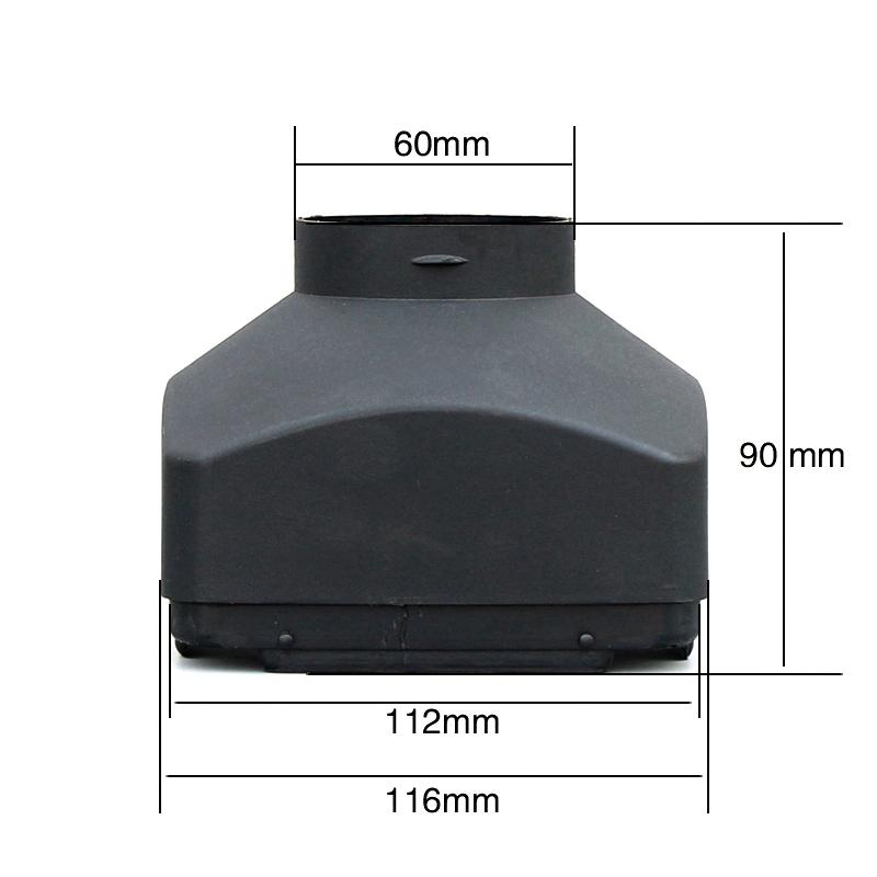 Single Double Four Hole 42/60/75/90mm 2KW / 5KW Car Air Outlet Vent Cover For Air Diesel Parking Heater Parts Heater Truck