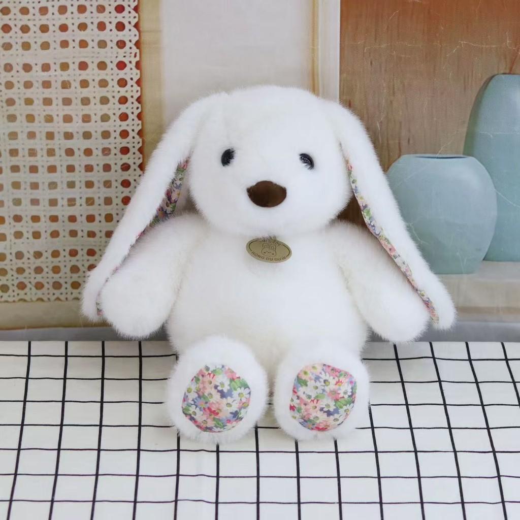 Plush Toy Rabbit Lop Christmas Room Decoration Fill Doll Cartoon Animals Gift