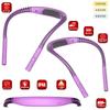 LED Neck Reading Light 3 Color 3 Brightness Book Light Reading Lamp USB Rechargeable Lamp Flexible Arm Neck Read Lamp Book Lamp